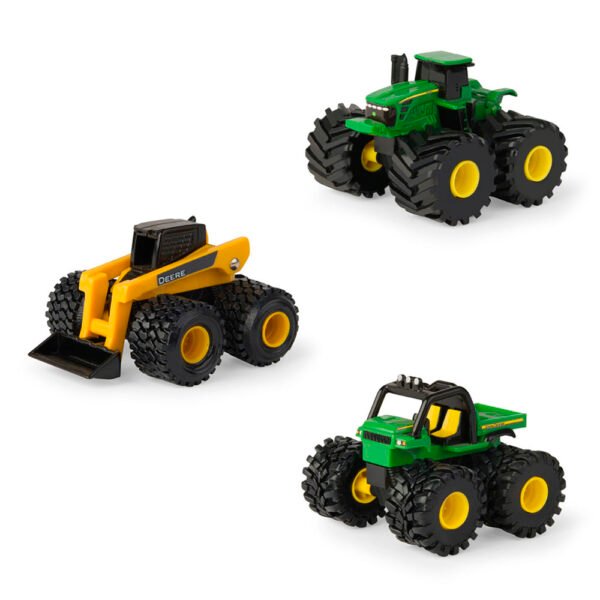 Playset Tomy Monster Treads - John Deere Mini Mudders (37927a)