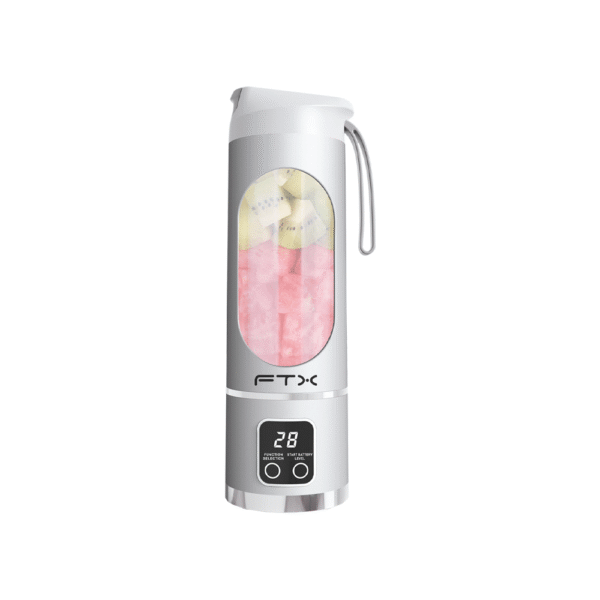 Licuadora Portatil FTX 25W Recargable 3 Funciones Blanco Pb-wh