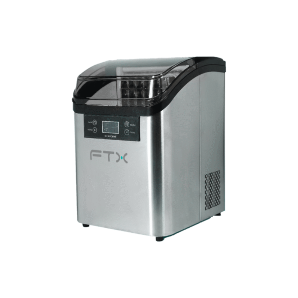 Fabricadora DE HIELO FTX 180W 220V 2.5L/20KG ACERO Inoxidabl