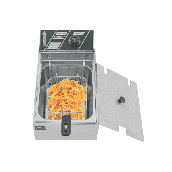 Freidora Electrica FTX 10L 2500W 220V CON CESTA ACERO Inoxid