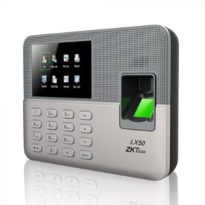 Lector Biométrico de Tiempo Y Asistencia Zkteco LX50 Plata Dorado