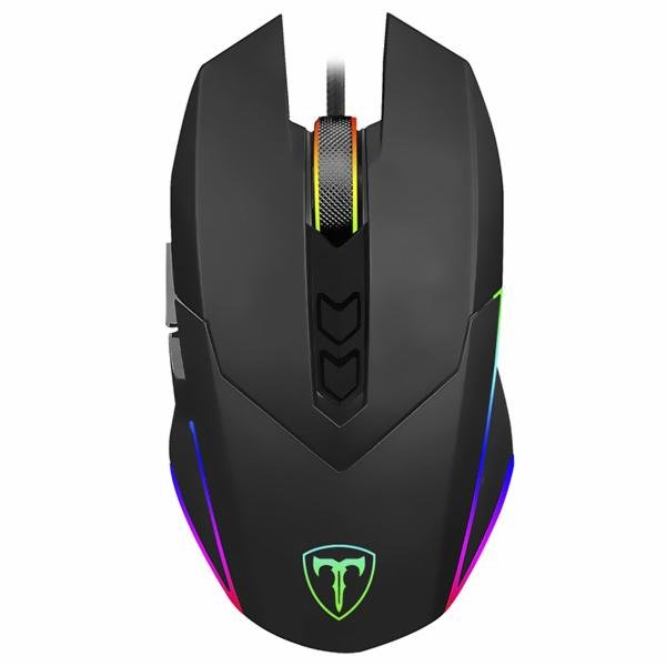 Mouse Gamer T-Dagger Lieutenant T-TGM301RGB USB / RGB-Negro