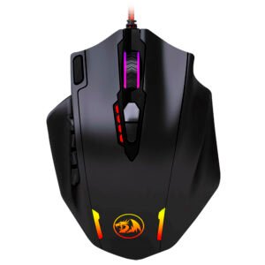Mouse Gamer Redragon M908 Impact USB / RGB-Negro