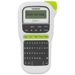 Rotulador BROTHER PT-H110 12MM Blanco
