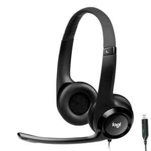 Auricular Logitech H390 Stereo Con Cable Negro (981-000014)