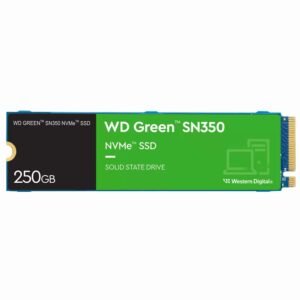 SSD WESTERN DIGITAL M.2 250GB SN350 Green NVME-WDS250G2G0C