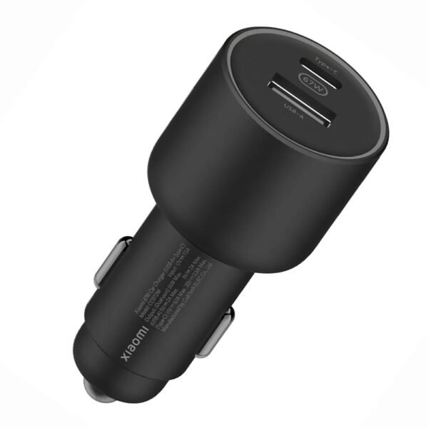 Cargador de Batería Vehicular Xiaomi Mi CC07ZM USB USB-C-Negro