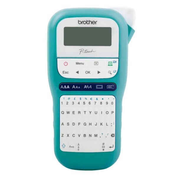 Rotuladora Electrónica Portátil BROTHER PT-H110 12MM-VERDE