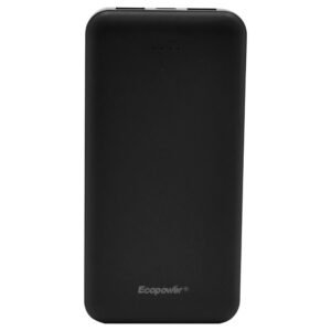 Cargador Portátil Ecopower EP-C819 12000MAH USB USB-C Micro USB-Negro