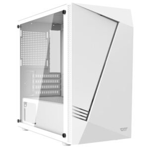 Gabinete Gamer Darkflash AL390 M-Atx 1 Cooler Blanco