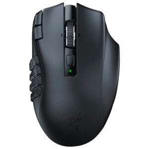 Mouse Gamer Razer Naga V2 Hyperspeed Wireless - Negro (RZ01-03600100-R3U1)