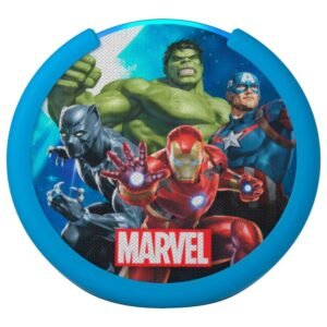 Parlante Amazon Echo Pop Kids Alexa Bluetooth – Marvel Avengers