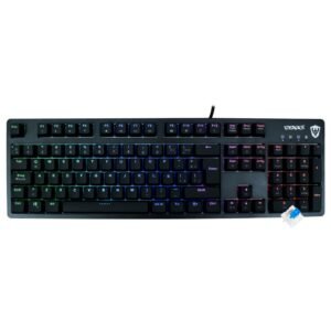 Teclado Gamer Mecánico SATELLITE K62 USB RGB Español-Negro