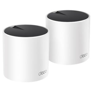 Router TP-LINK Deco X55 Whole Home Mesh AX3000 Doble Banda 2.4GHZ 5GHZ WI-FI 6-BLANCO (KIT CON 2)