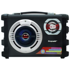 Parlante Ecopower EP-2220 Bluetooth USB FM SD-Negro