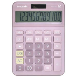Calculadora EP-C302 12 Digitos – Rosa