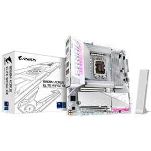 Placa Madre GIGABYTE B860M Aorus Elite WI-FI 6E Ice Socket LGA 1851 DDR5