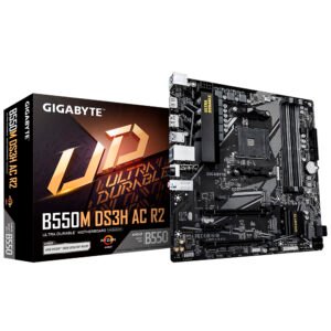Placa Madre GIGABYTE B550M DS3H Ac R2 Socket AM4 DDR4