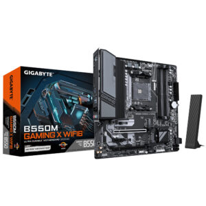 Placa Madre GIGABYTE B550M Gaming X WI-FI 6 Socket AM4 DDR4
