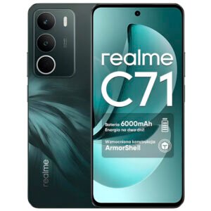 Celular Realme C71 RMX5303 4GB de RAM / 128GB / Pantalla 6.67″ / Dual SIM LTE-Forest Owl (Anatel)