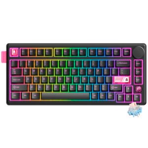 Teclado Gamer Mecánico ONIKUMA MT706 Wireless RGB Inglés-Negro