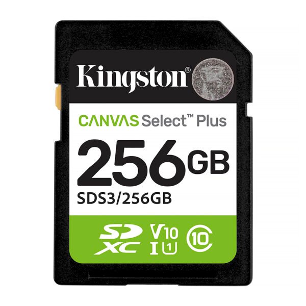 Tarjeta de Memoria SD Kingston Canvas Select Plus C10 256GB-SDS3 256GB