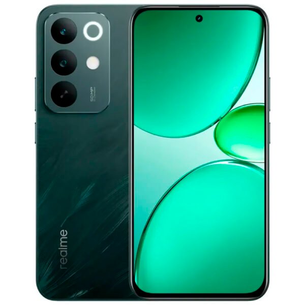 Celular Realme C85 Pro RMX5555 NFC 8GB de RAM / 256GB / Pantalla 6.8" / Dual SIM LTE-Peacock Verde (Anatel)