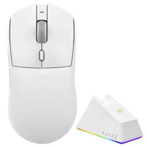 Mouse Gamer Ajazz AJ139 V2 Mc Nacodexx Wireless – Blanco (985584)