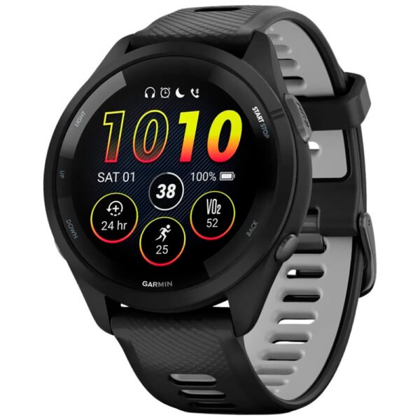 Reloj Inteligente Garmin Forerunner 265 AMOLED - Negro (010-02810-10)