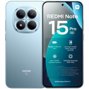 Celular Xiaomi Redmi Note 15 Pro 5G 12GB de RAM / 512GB / Pantalla 6.83" / Dual SIM 5G-GLACIER Azul (Global)