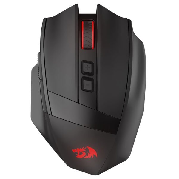 Mouse Gamer Redragon M923-WL Stealth Wireless / Bluetooth / RGB-Negro