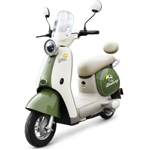 Moto Eléctrica Blulory Milan Pro - Verde Blanco