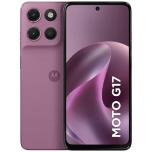 Celular Motorola G17 XT2623-1 4GB de RAM / 128GB / Pantalla 6.72" / Dual SIM LTE-Pantone Bordeaux Rosa