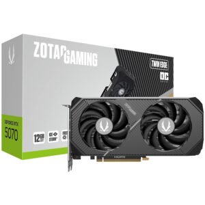 Tarjeta Gráfica ZOTAC Gaming Twin Edge OC 12 GB GeForce RTX 5070 GDDR7-ZT-B50700H-10A