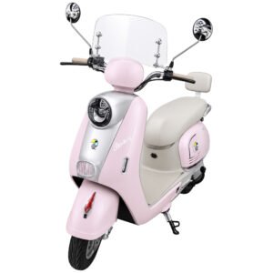 Moto Eléctrica Blulory Milan Pro - Rosa Blanco