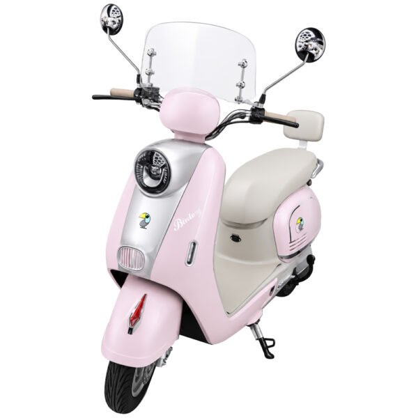 Moto Eléctrica Blulory Milan Pro - Rosa Blanco
