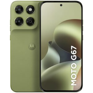 Celular Motorola G67 XT2621-1 4GB de RAM / 256GB / Pantalla 6.78" / Dual SIM 5G-PANTONE Nile Lima