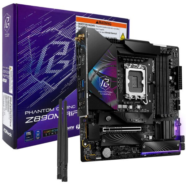 Placa Madre ASROCK Z890M Riptide WI-FI LGA 1851 DDR5