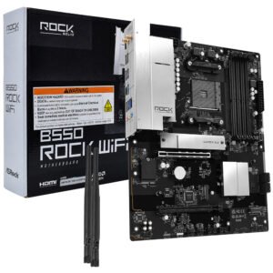 Placa Madre ASROCK B550 Rock WI-FI Socket AM4 DDR4