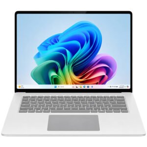 Notebook Microsoft Surface ZHH-00001 Snapdragon X Elite Pantalla Touch 2.3K 15" 16GB RAM 512GB SSD Windows 11 Home - Platinum (Inglés)