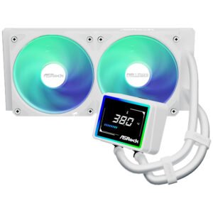 Refrigeración Líquida Asrock Challenger White 240 Digital 240mm Blanco (90-ACLA24-WAAGA6)