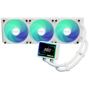 Refrigeración Líquida Asrock Challenger White 360 Digital 360mm Blanco (90-ACLA36-WAAGA6)