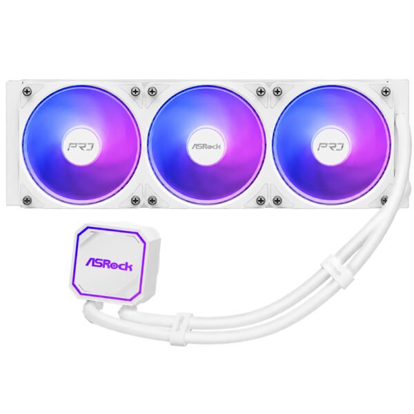 Refrigeración Líquida Asrock Pro White 360 ARGB 360mm Blanco (90-APRA36-WAAGA6)