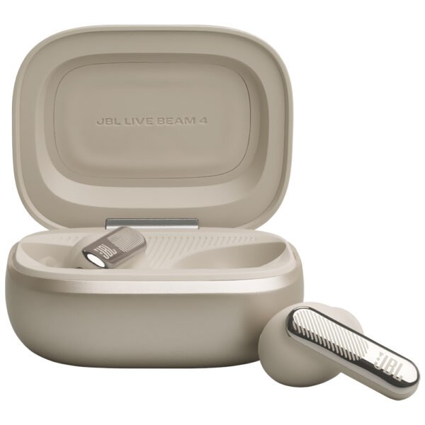Auricular JBL Live Beam 4 Perfect Fit TWS Bluetooth - Champagne