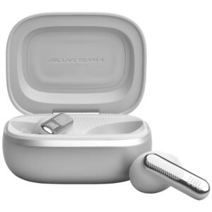 Auricular JBL Live Beam 4 Perfect Fit TWS Bluetooth - Plata