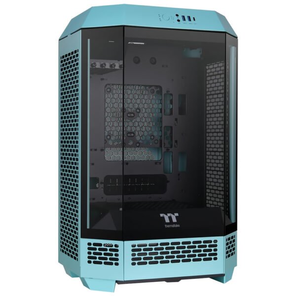 Gabinete Gamer Thermaltake The Tower 300 Turquoise Edition Micro Tower (CA-1Y4-00SBWN-00)