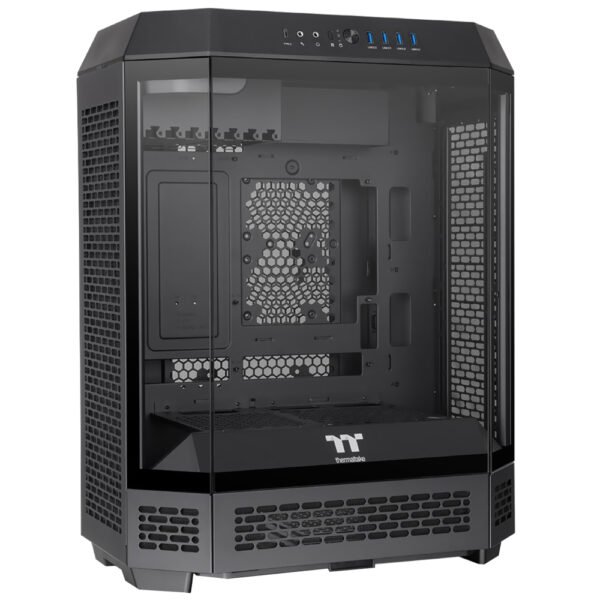Gabinete Gamer Thermaltake The Tower 600 Mid Tower Negro (CA-1Z1-00M1WN-00)