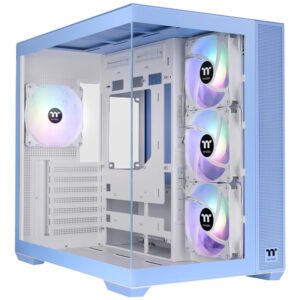 Gabinete Gamer Thermaltake View 380 Tg ARGB Hydrangea Blue Edition Mid Tower (CA-1Z2-00MFWN-00)