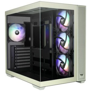 Gabinete Gamer Thermaltake View 380 Tg ARGB Matcha Green Mid Tower (CA-1Z2-00MEWN-00)