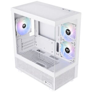 Gabinete Gamer Thermaltake View 170 Tg ARGB Micro ATX-Snow (CA-1Z4-00M6WN-00)